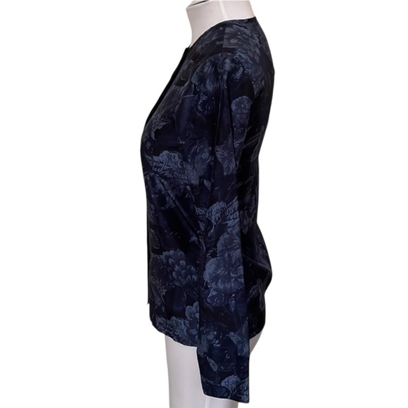 Elizabeth And James Floral Print Silk Top Romantic Size XS - Picture 6 of 9